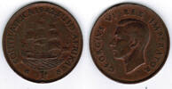 Südafrika 1 Penny south africa, 1 Penny, george VI., like scan -