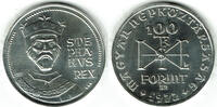 Ungarn 100 Forint hungary silver coin, St. Stephan , like scan -