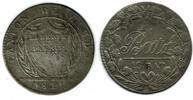 Schweiz - Kanton Waadt 1 Batzen switzerland, canton des vaud (Waadt), 1 Batzen 1811 -
