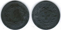 Schweiz 1 Rappen Switzerland, 1 Rappen 1944 B, like scan -