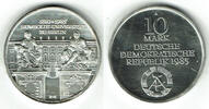 Deutsche Demokratische Republik 10 Mark DDR, Gedenkmünze 10 Mark: Humboldt-Universität Berlin, siehe Scan! -