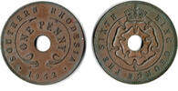 Rhodesien (Südrhodesien) 1 Penny Sothern Rhodesia, 1 Penny 1952 Elisabeth II. -