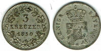 Bayern 3 Kreuzer bavaria, Maximilian II., 3 Kreuzer, like scan -