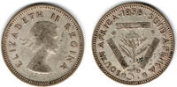 Südafrika 3 Pence South africa, 3 Pence silver, elisabeth, like scan -
