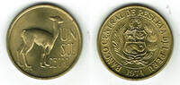Peru 1 Sol 1974 peru 1 Sol, like scan vorzüglich bis stempelglanz 4,00 EUR  plus 9,90 EUR verzending