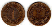 Dänemark 1 Skilling denmark 1856, 1 skilling rigsmond, frederik VII., like scan -