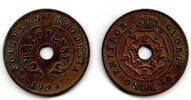 Rhodesien (Südrhodesien) 1/2 Penny Sothern Rhodesia, Half Penny 1943 George VI. -