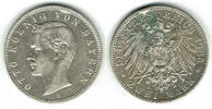 Bayern 2 Mark Bayern, 2 Mark 1906 D, König Otto, siehe Scan! -