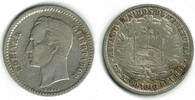 Venezuela 50 Centimos (1/2 Bolivar) 1946 Venezuela 1946, 50 Centimos, Si... 5,00 EUR  plus 9,90 EUR verzending