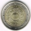 Italien 2 Euro 2-Euro-Sondergedenkmünze 2012 <i>10 Jahre Euro-Bargeld</i>, Gemeinschaftausgabe. -