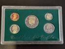 USA 0,91 Dollars USA, official proof set 1995, 1 Cent to 1/2 Dollar, like photos -