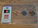 Afganistan 8 Afghanis (3 Münzen) Afghanistan coin set, 1, 2 and 5 Afghanis, 3 coins -