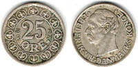 Dänemark 25 Öre denmark coin, 25 Öre, Frederik VIII. -