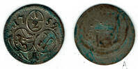 Salzburg 1/2 Kreuzer Salzburg, Andreas Jakob von Dietrichstein 1747-1753, Halber Kreuzer -