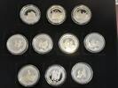 Samoa 10 x 5 Dollars (10 x 5 Tala) Samoa, 10 x 5 Dollars, 10 Commmandments, with capsule / COA -