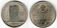 Deutsche Demokratische Republik 10 Mark DDR, 10 Mark 1989, 40 Jahre RGW, siehe Scan -