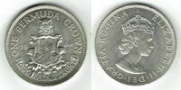 Bermuda 1 Crown bermuda silver crown 1964, like scan -