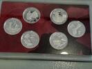 USA 1,25 Dollars USA, U.S. Territories Quarters Silver Proof Set 2009, with COA -