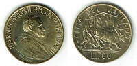 Vatikan 200 Lire vatican,1982, Johannes Paul II., example photo -