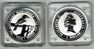 Australien 1 Dollar 1998 australia, kookaburra 1998, 1 ounce, like scan ... 52,50 EUR  plus 9,90 EUR verzending