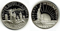 USA Halber Dollar commemorative half dollar 1986 "Ellis Island - Gateway to America" -