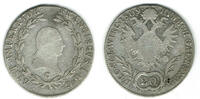 Haus Habsburg - Österreich 20 Kreuzer austria/hungary, silver coin, 20 Kreuzer 1809 C -