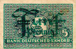 Deutschland - Bank Deutscher Länder 5 Pfennig Bank Deutscher Länder, 5 Pfennig, Serie 1948, Ro. 250 -