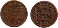 Niederlande - Provinz Westfriesland 1 Duit netherlands - Westfriesland, 1 duit -