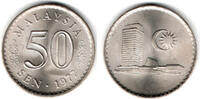 Malaysia 50 Senti malaysia, 50 Senti 1977 -