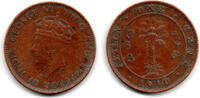 Ceylon - Sri Lanka 1 Cent sri lanka - ceylon, 1 Cent, King George VI. -