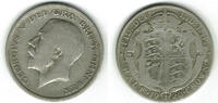 Großbritannien Half Crown great britain silver coin, george V., half crown -