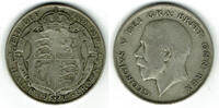 Großbritannien Half Crown great britain silver coin, george V., half crown -
