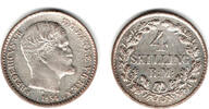 Dänemark 4 Skilling denmark 1854, 4 skilling rigsmond, frederik VII. -