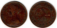 Hongkong 1 Cent British Colonies - Hongkong, 1 Cent 1866 Victoria -