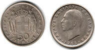 Griechenland 50 Lepta Greece, 50 Lepta 1965 -