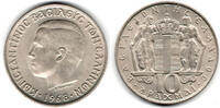 Griechenland 10 Drachmen Greece, 10 drachmai 1968 -