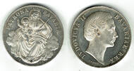 Bayern Taler bavaria, 1 taler 1868, ludwig II., patrona bavariae, like scan -