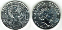 Großbritannien 2 Pounds great britain, "Maid Marian - Robin Hood", buillon coin, 1 ounce silver -