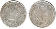 Haus Habsburg - Österreich 20 Kreuzer austria/hungary, silver coin, 20 Kreuzer 1805 E, Franz I. -