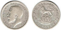 Großbritannien 6 Pence great britain, 6 pence, George V.! -