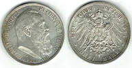 Bayern 3 Mark Kaiserreich, Bayern 3 Mark 1911 D, Prinzregent Luitpold! -