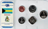 Bahamas 56 Cents Bahamas, coin set, 1 cent - 25 cents (5 coins) -