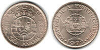 Macau 50 Avos Portugal - Macau, 50 Avos 1973 -