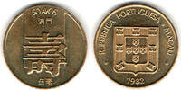 Macau 50 Avos Portugal - Macau, 50 Avos 1982 -
