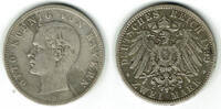 Bayern 2 Mark Bayern, 2 Mark 1899 D, König Otto, siehe Scan! -