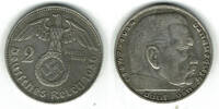 Drittes Reich 2 Reichsmark 1936 D Drittes Reich, 2 Reichsmark 1936 D, Hi... 9,90 EUR  Excl. 9,90 EUR Verzending