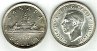 Kanada 1 Dollar 1937 Kanada, 1 Dollar 1937, Kanu! fast vorzüglich 42,00 EUR  Excl. 9,90 EUR Verzending
