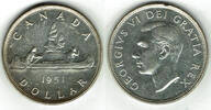 Kanada 1 Dollar 1951 K Kanada, 1 Dollar 1951, Kanu! sehr schön bis vorzü... 24,00 EUR  Excl. 9,90 EUR Verzending