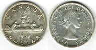 Kanada 1 Dollar 1959 K Kanada, 1 Dollar 1959, Kanu! fast vorzüglich 22,00 EUR  Excl. 9,90 EUR Verzending