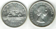 Kanada 1 Dollar 1960 K Kanada, 1 Dollar 1960, Kanu! gutes vorzüglich 22,00 EUR  Excl. 9,90 EUR Verzending